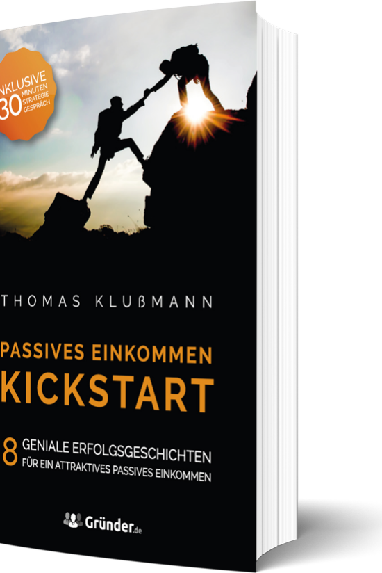 Buchcover von „Kickstart – Passives Einkommen“ von Thomas Klußmann