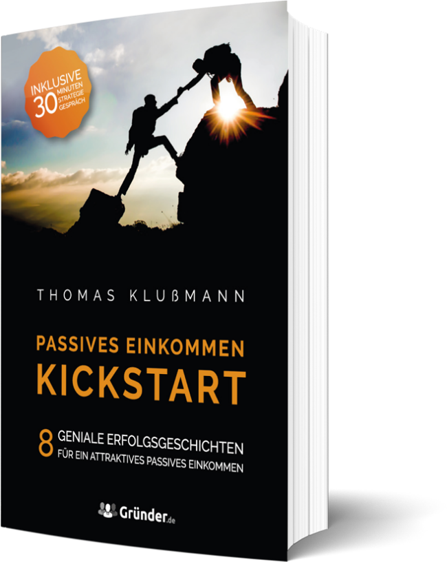 Buchcover von „Kickstart – Passives Einkommen“ von Thomas Klußmann